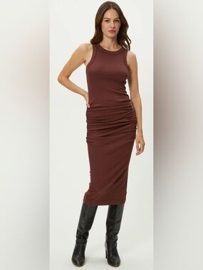 Wren Ribbed Midi Dress